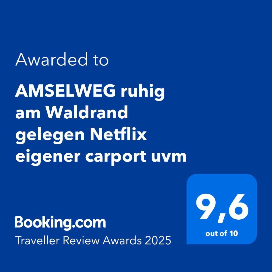 Apartamento Amselweg Am Waldrand Gelegen Netflix Eigener Carport Uvm Taunusstein Exterior foto